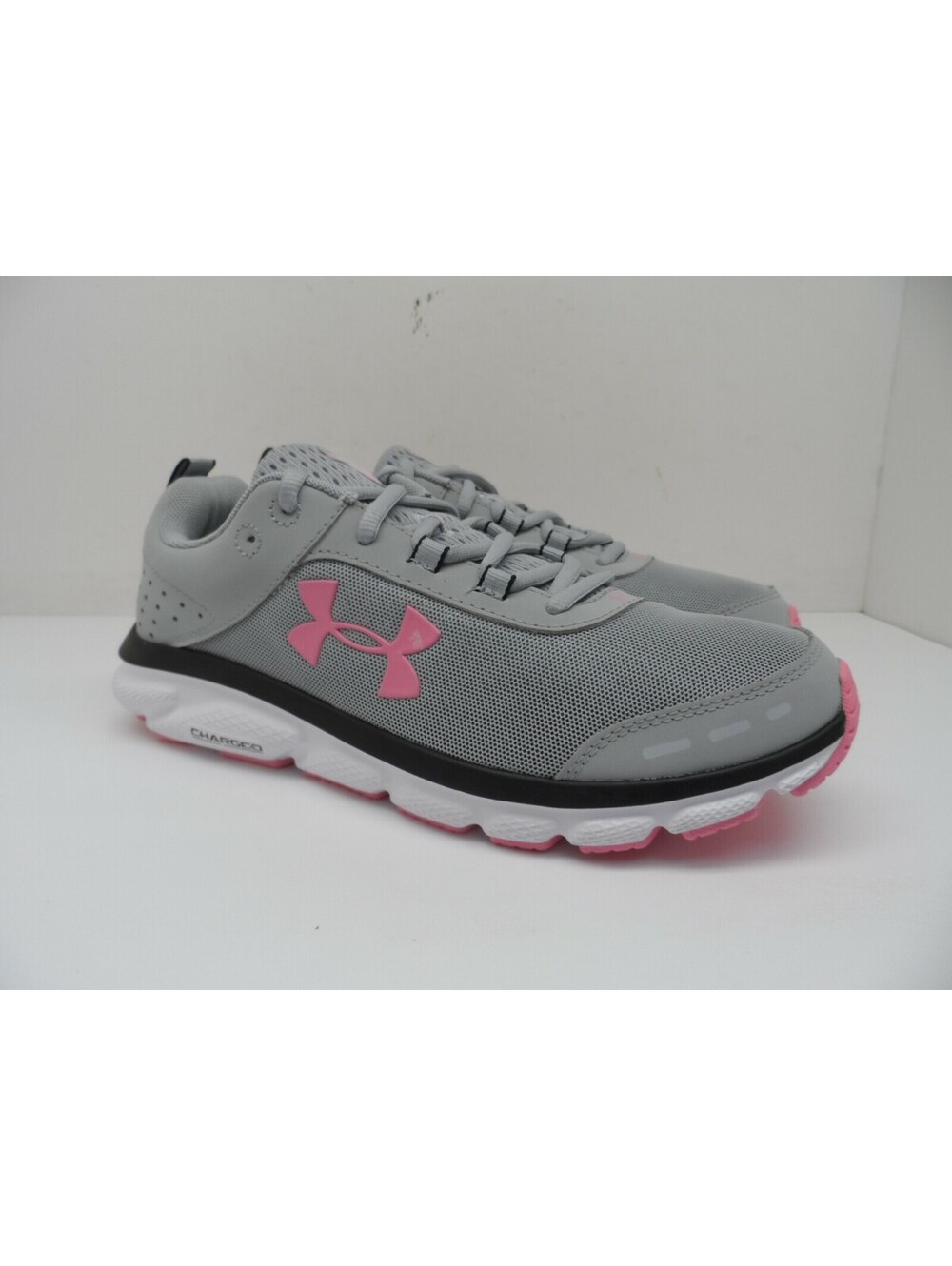 Under Armour Women's Charged Assert 8 Running Shoes Mod Gray/White 6M